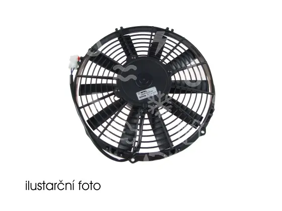 ventilátor univerzální sací průměr 225 mm, 12V, 10 lopatek, VA07-AP12/C-58A